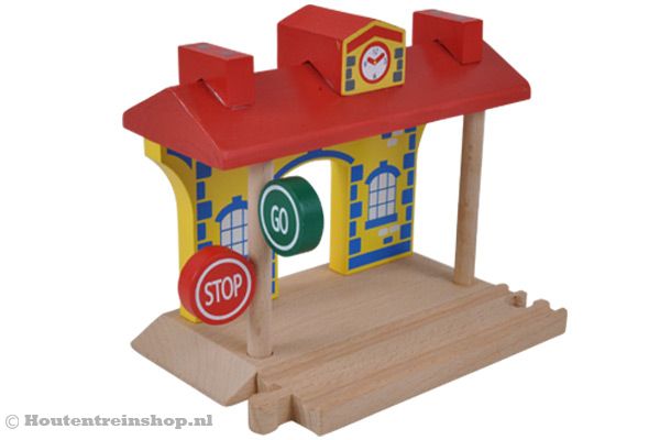 Woodtoys Treinstation